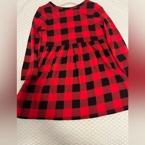 Christmas dress and Christmas Pajamas Red black white